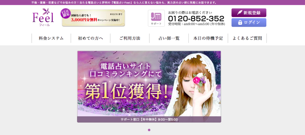 電話占い-フィール