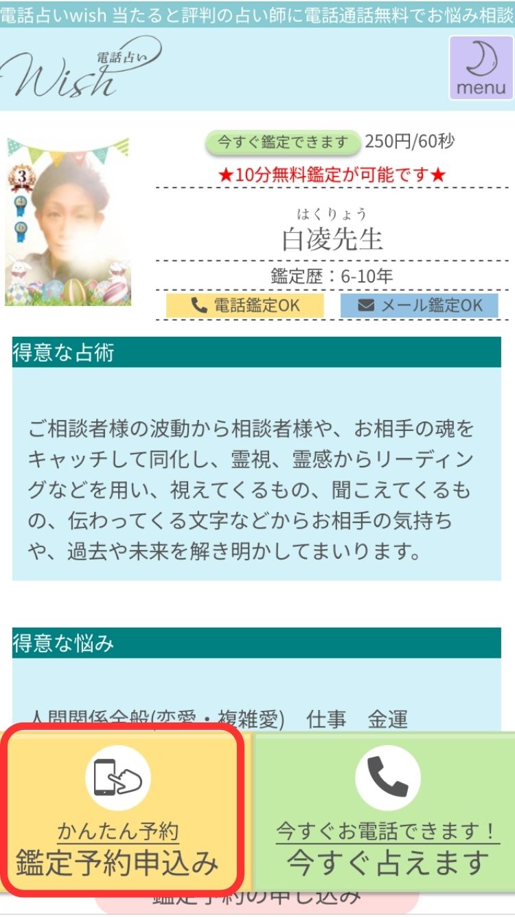 ウィッシュ_鑑定4