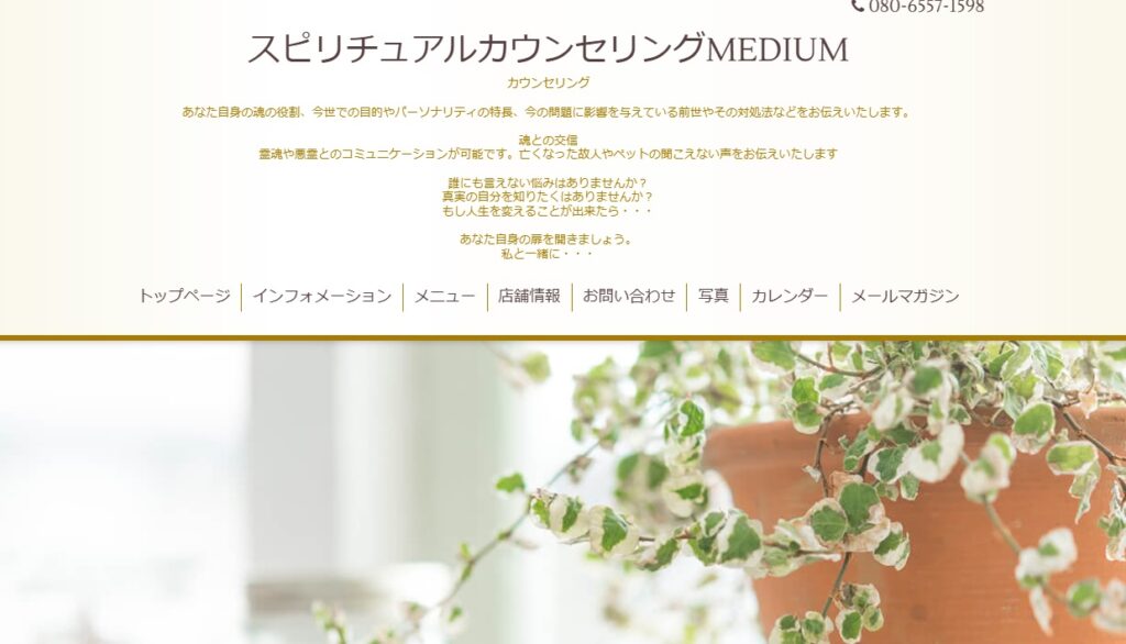 スピリチュアルカウンセリングＭＥＤＩＵＭ