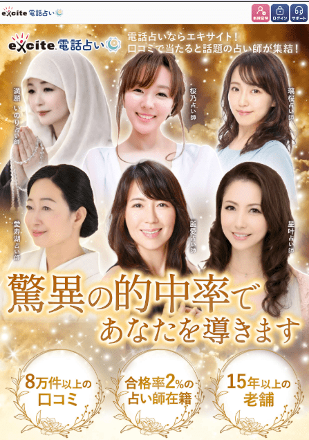 エキサイト電話占い