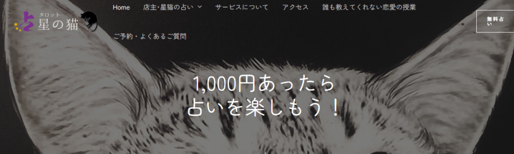 タロット 星の猫