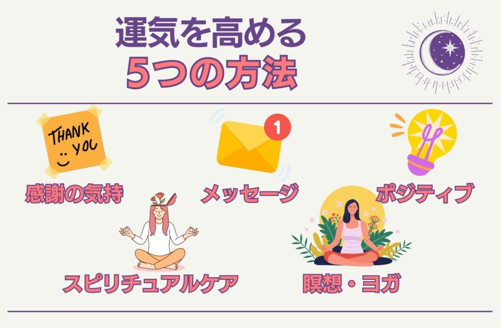 幸運の前触れを活かして運気を高める5つの方法