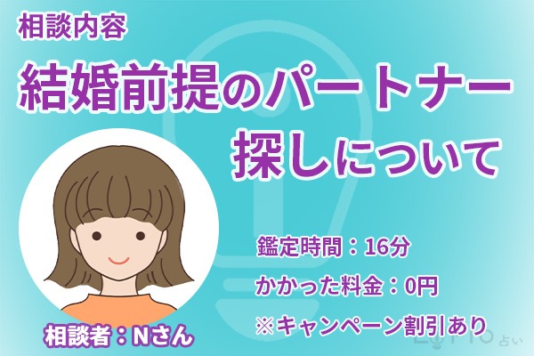 今回の相談者はNさん