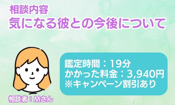 電話占いSATORI友希先生　相談者情報