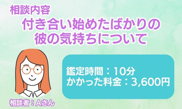 電話占いカリス守彌（モリヤ）先生　相談者情報