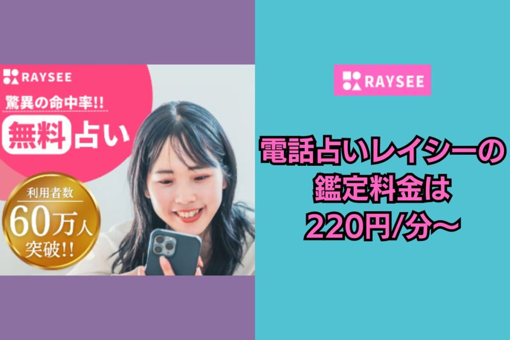 電話占いレイシー 鑑定料金